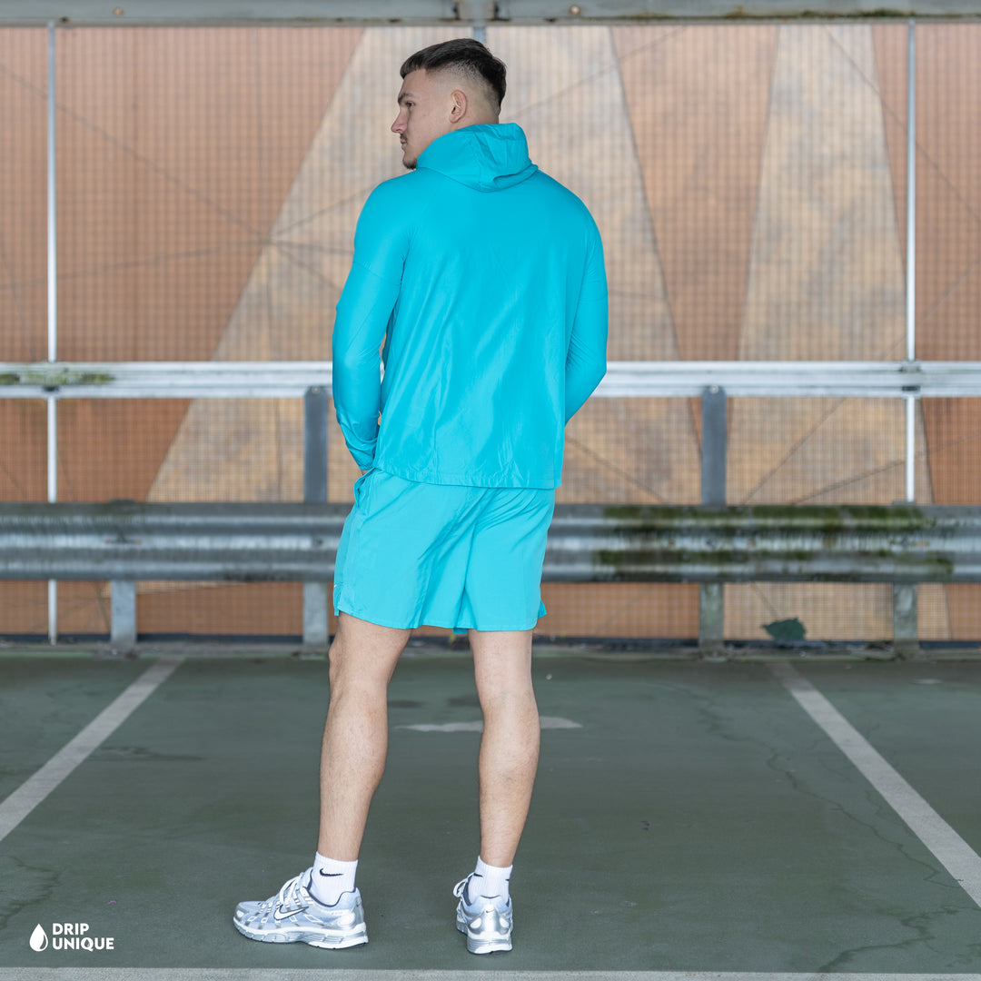 Nike Repel Miler Windrunner Jacket Dusty Cactus & Dusty Cactus Challenger Shorts Set, nike windrunner repel jacket set, dripuniqueuk