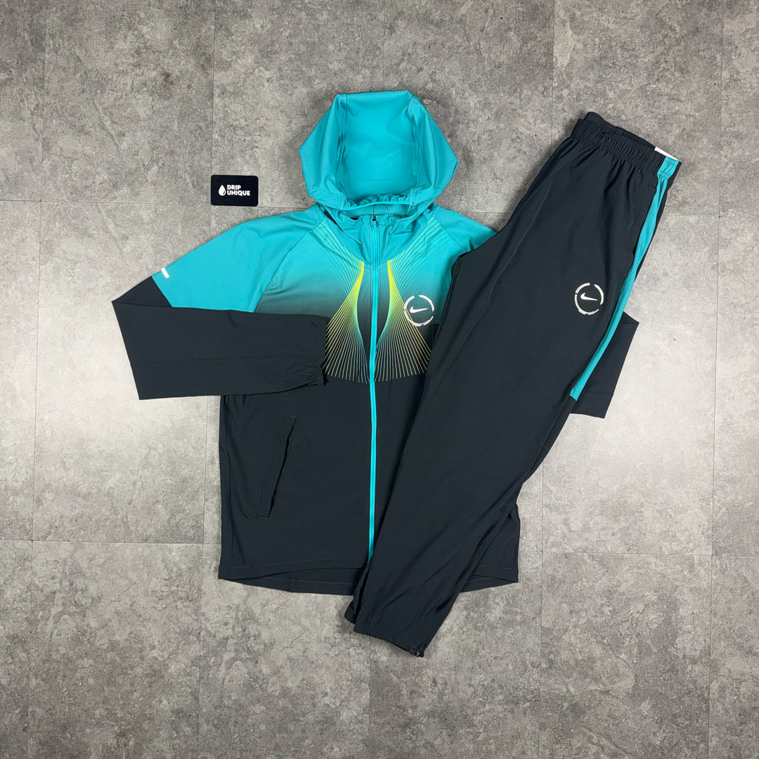 Nike Repel Miler Windrunner Jacket Dusty Cactus & Dusty Cactus Nike Challenger Pants Set, nike set, dripuniqueuk