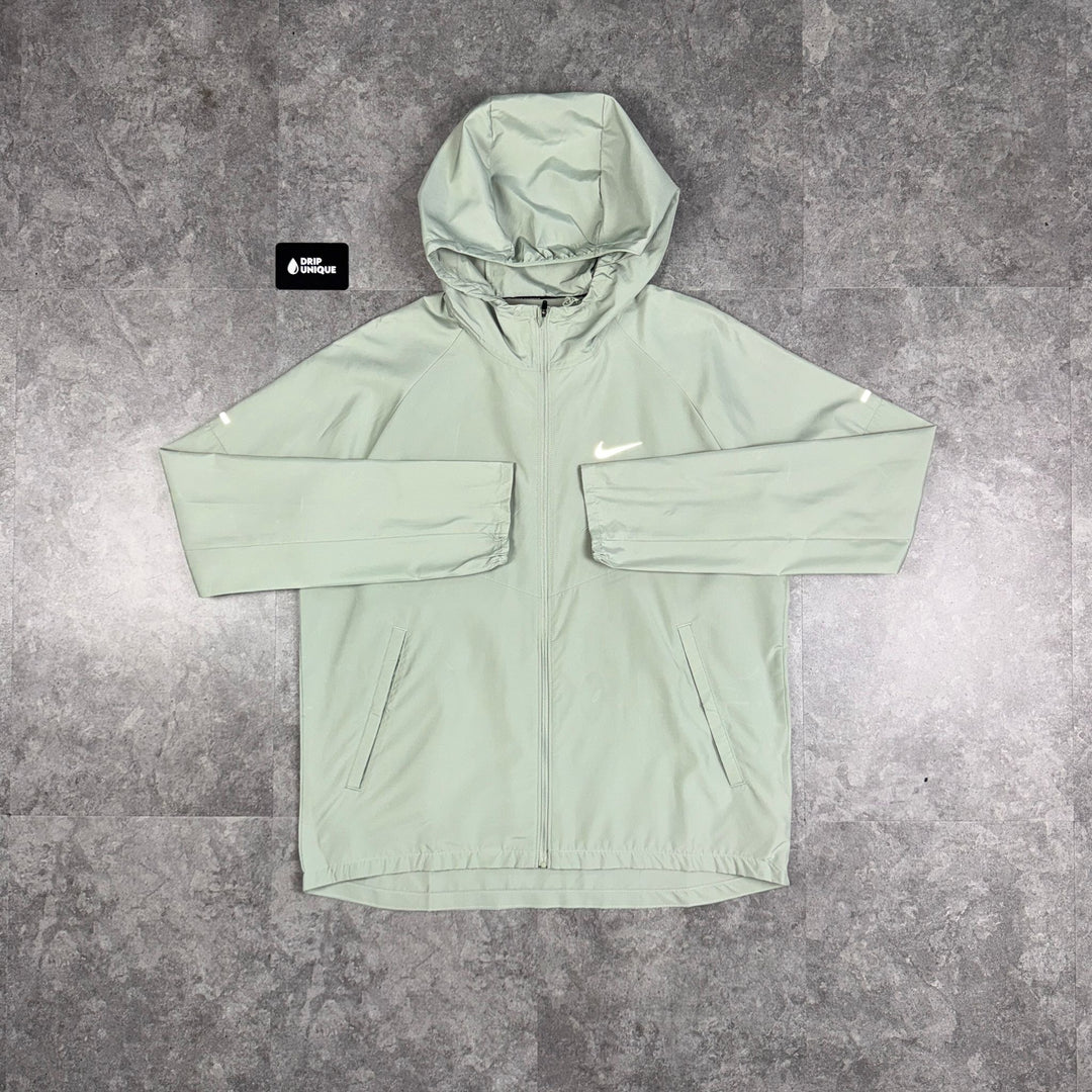 Nike Repel Miler Windrunner Jacket Jade Green, Nike Windrunner Jacket, dripuniqueuk