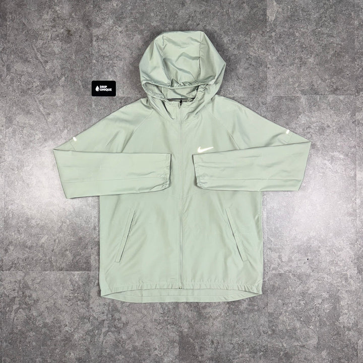 Nike Repel Miler Windrunner Jacket Jade Green, Nike Windrunner Jacket, dripuniqueuk