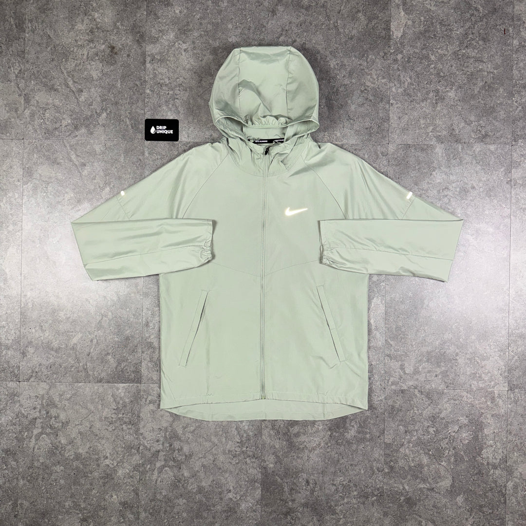 Nike Repel Miler Windrunner Jacket Jade Green, nike jacket, dripuniqueuk