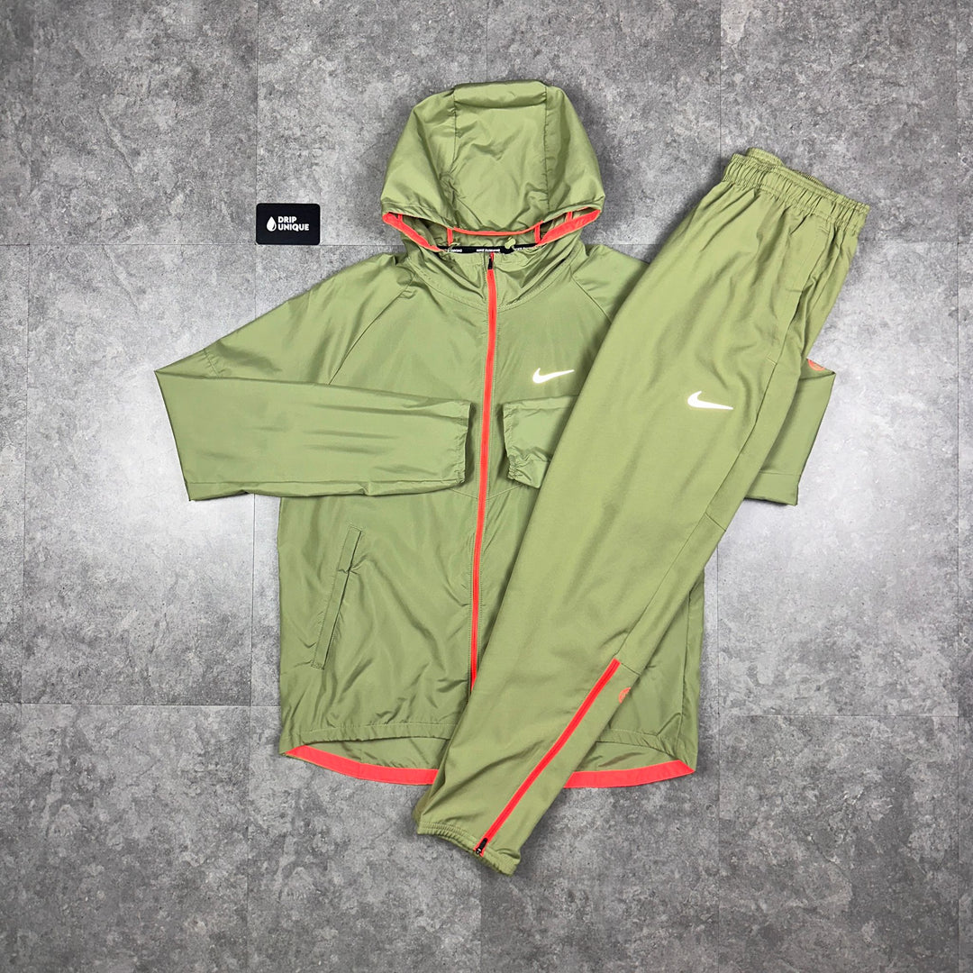 Nike windrunner khaki sales