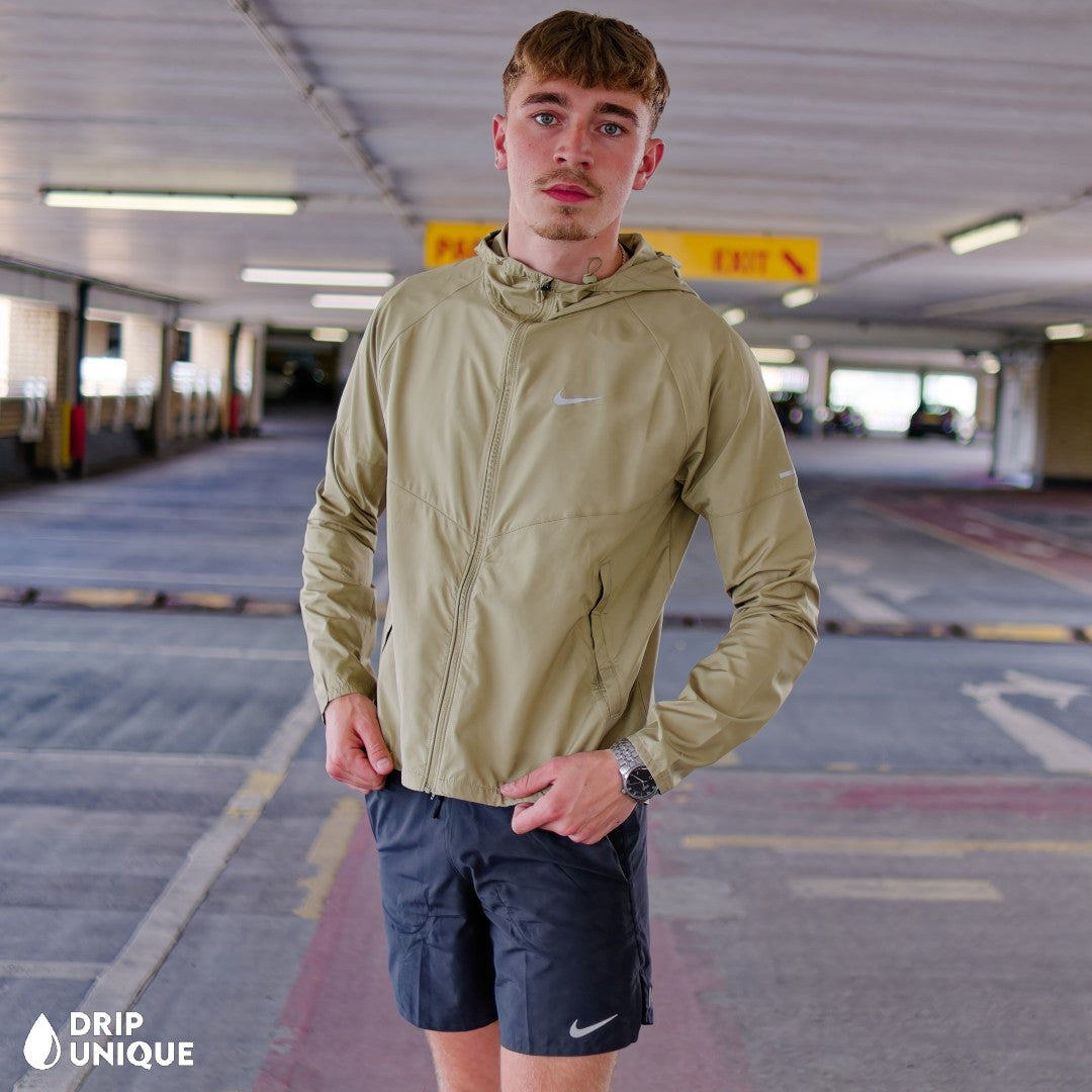 Nike Repel Miler Windrunner Jacket Khaki dripuniqueuk
