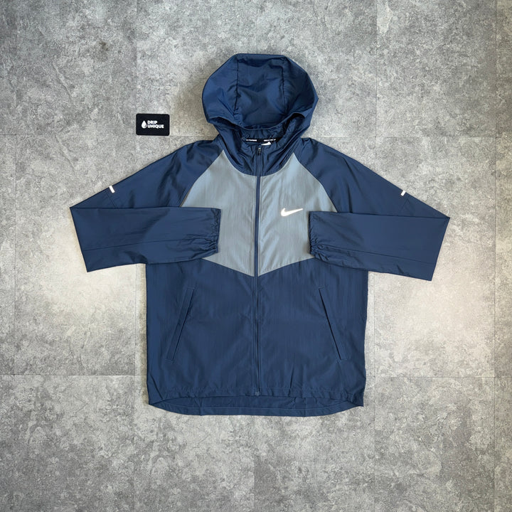 Nike Repel Miler Windrunner Jacket Navy / Grey, nike jacket, dripuniqueuk
