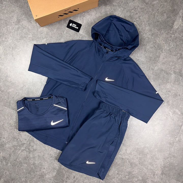 Nike Repel Miler Windrunner Jacket Thunder Blue, Nike Windrunner, dripuniqueuk