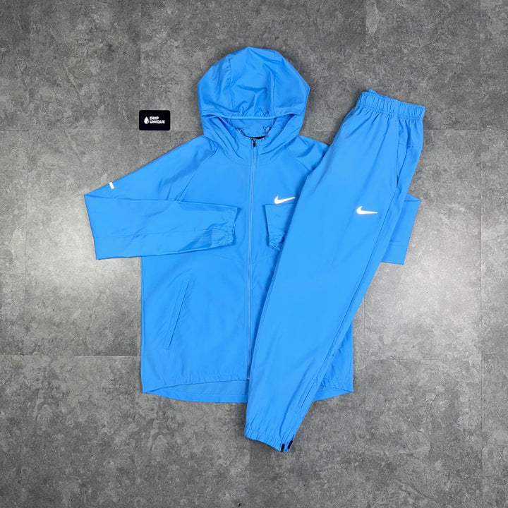 Nike Repel Miler Windrunner Jacket University Blue & Blue Nike Challenger Pants Set, Nike Sets, dripuniqueuk