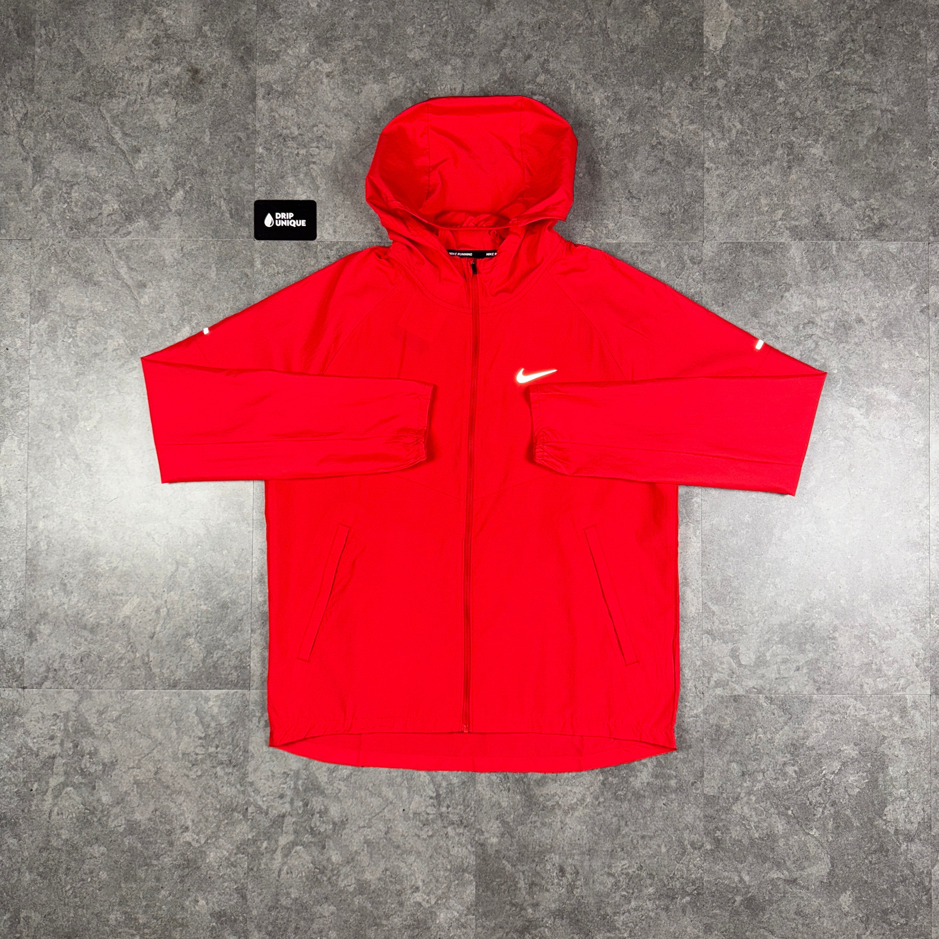 Nike Repel Miler Windrunner Jacket University Red – dripuniqueuk