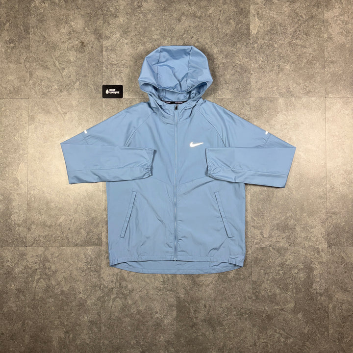 Nike Repel Miler Windrunner Jacket Worn Blue, nike miler repel jacket, dripuniqueuk