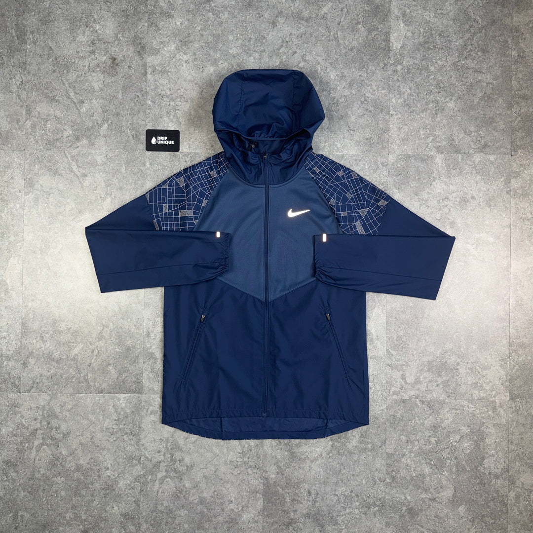Nike Repel Running Division Windrunner Jacket Navy Blue, nike jacket, dripuniqueuk