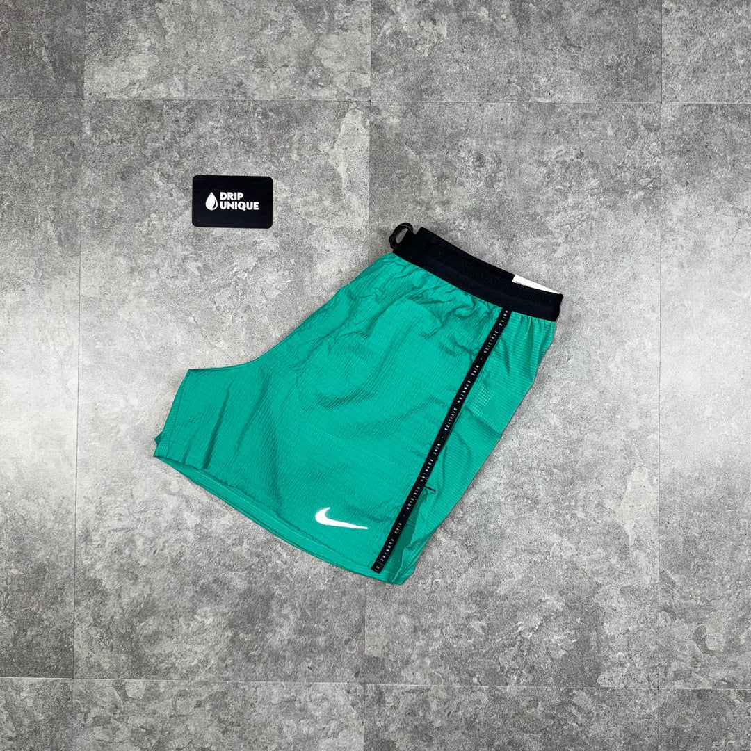 Nike Running Division Flex Stride Shorts 5" Emerald Greenm, Nike Flex Stride Shorts, dripuniqueuk