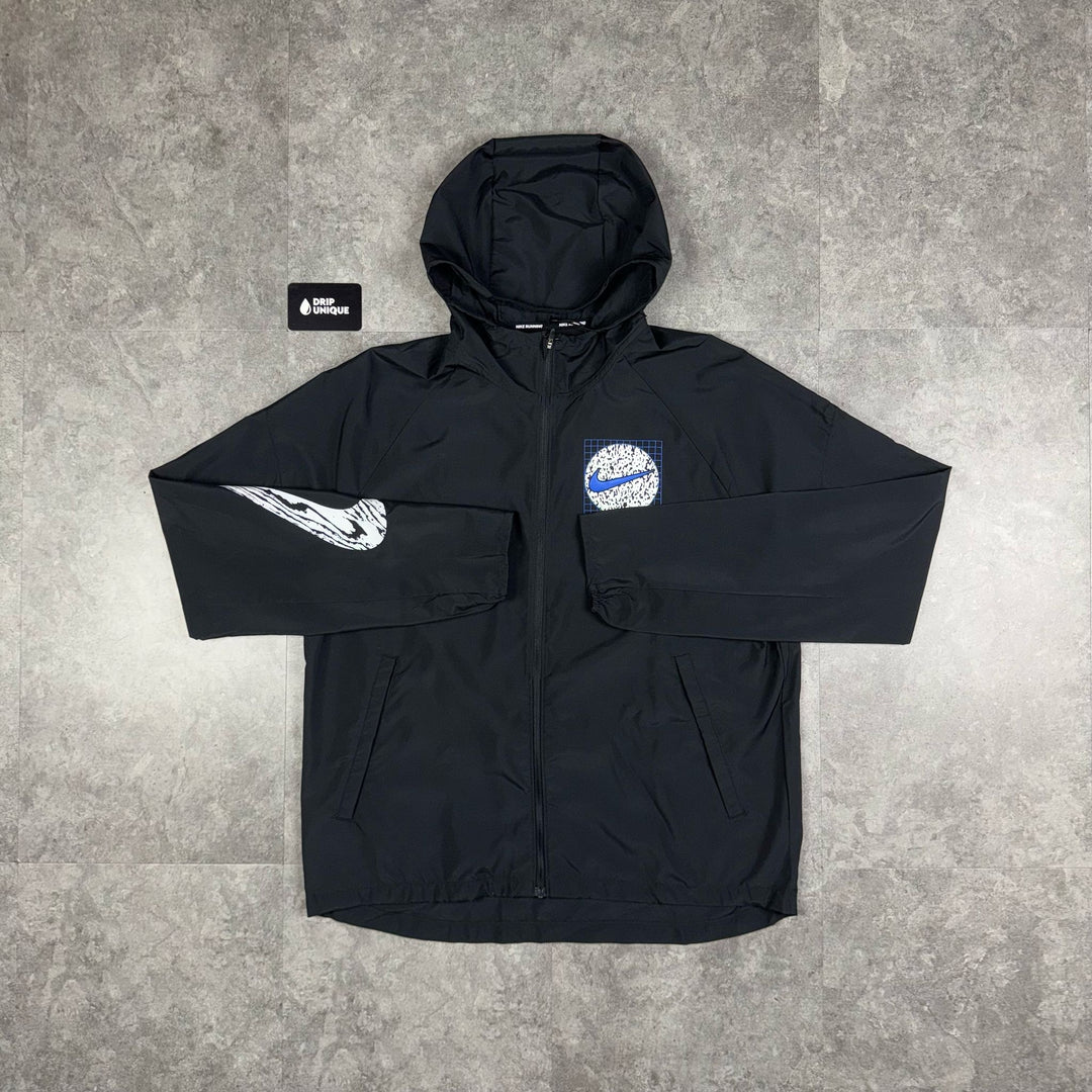Nike Running Division Wildrun Windrunner Jacket Black, Nike Windrunner Jacket, dripuniqueuk