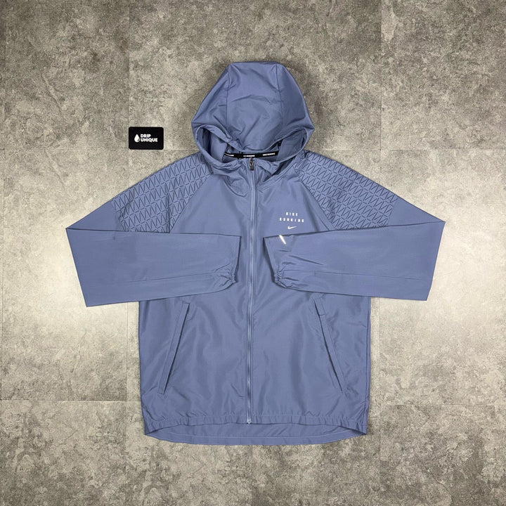 Nike Running Division Windrunner Jacket Light Blue, Nike Windrunner Jacket, dripuniqueuk