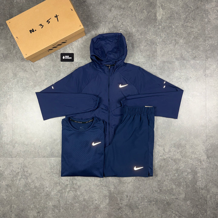 Nike Stride UV Windrunner Midnight Navy Bundle, nike set, dripuniqueuk