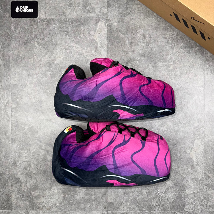Nike TN Inspired Plush Slippers Fireberry, Nike Air Max Slippers