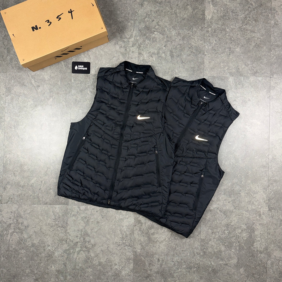 Nike Therma-Fit ADV Repel Gilet Black, nike therma gilet, dripuniqueuk
