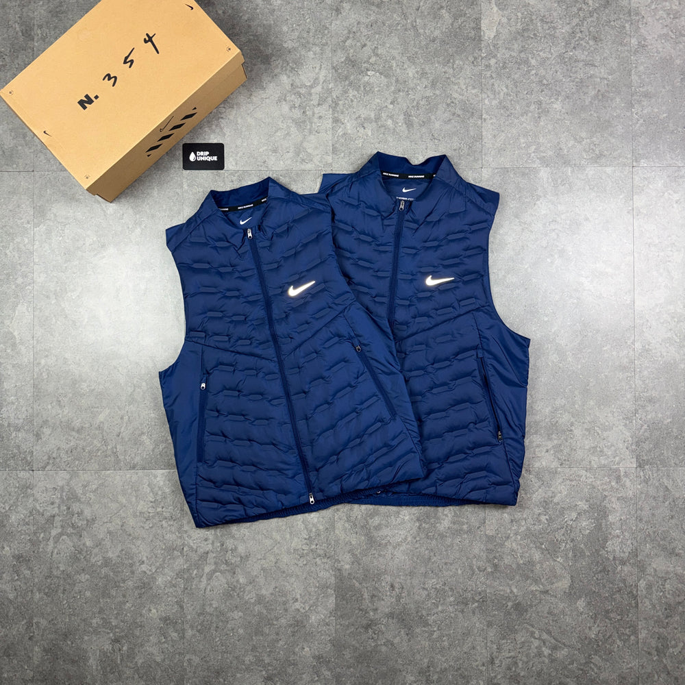 Nike Therma-Fit ADV Repel Gilet Dark Blue, nike therma-fit gilet, dripuniqueuk