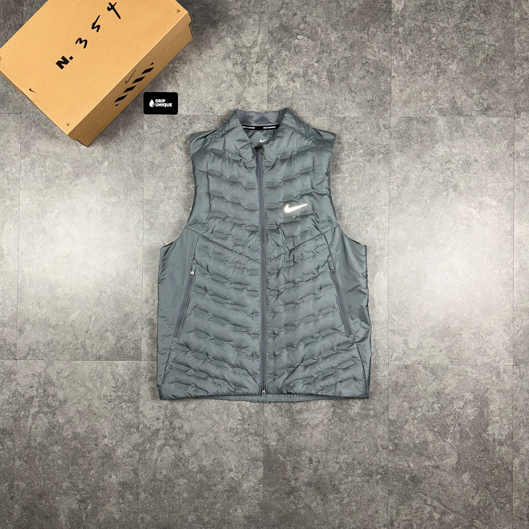 Nike Therma-Fit ADV Repel Gilet Deep Grey, nike grey gilet, dripuniqueuk