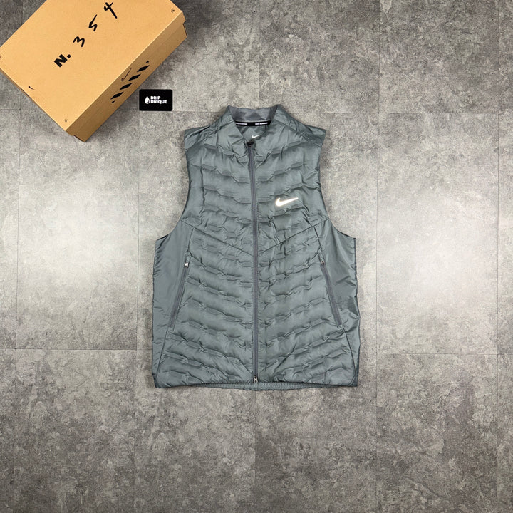 Nike Therma-Fit ADV Repel Gilet Deep Grey, nike grey gilet, dripuniqueuk