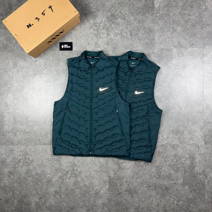 Nike Therma-Fit ADV Repel Gilet Deep Jungle, nike therma fit gilet, dripuniqueuk