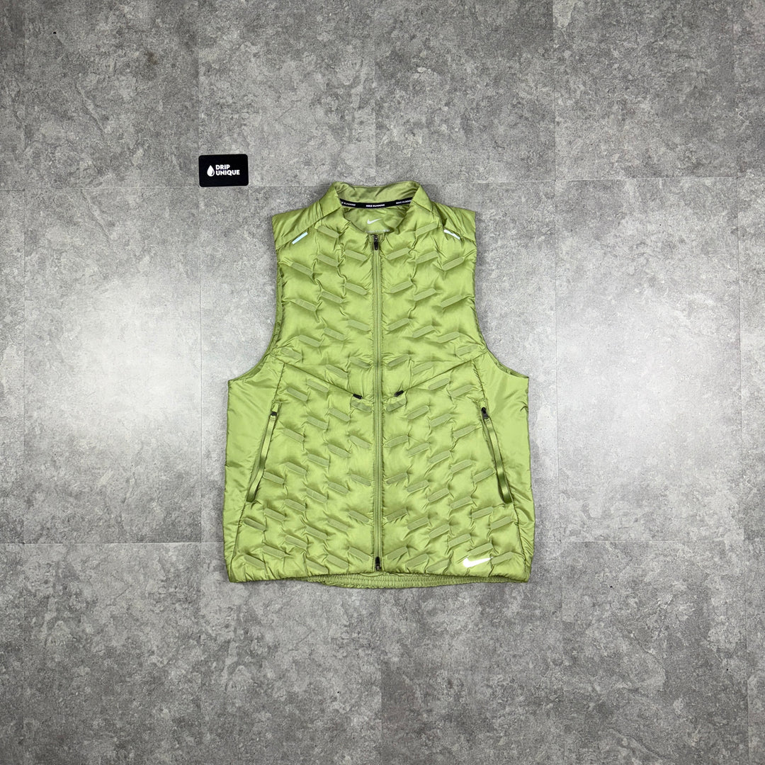 Nike Therma-Fit ADV Repel Gilet Khaki, Nike Windrunner Jacket, dripuniqueuk
