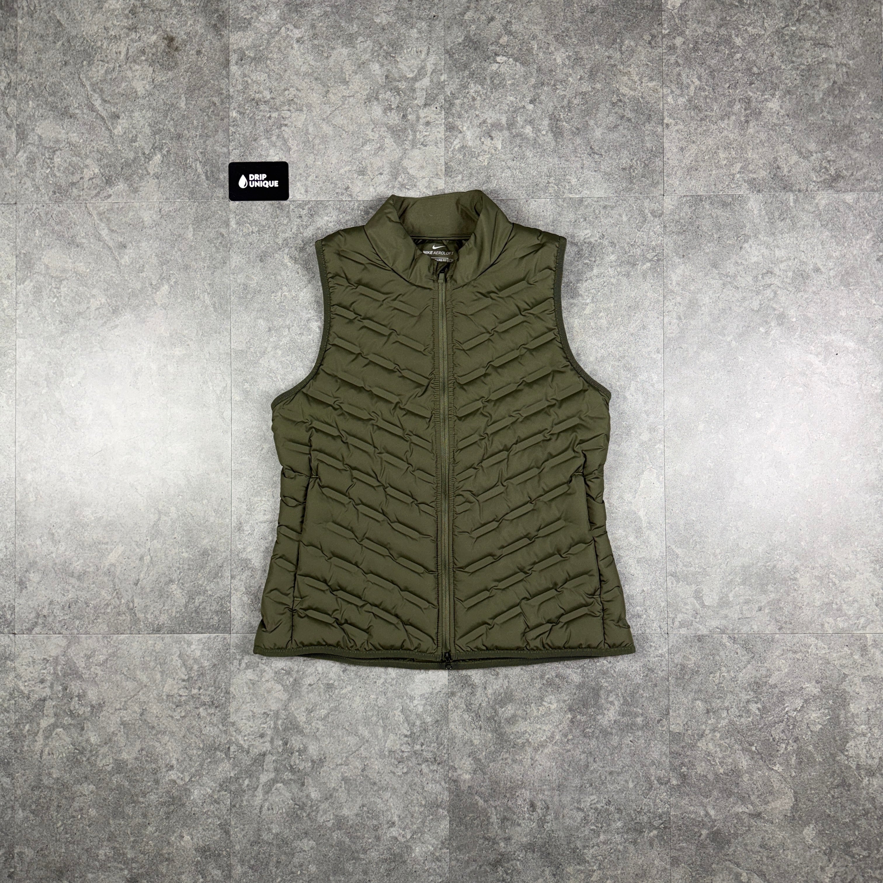 nike body warmer green