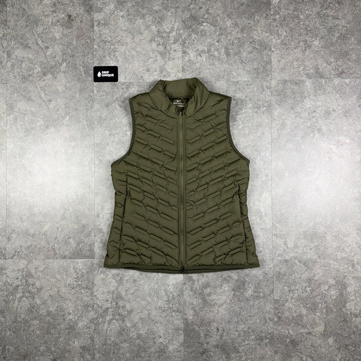 Nike Therma-Fit ADV Repel Gilet Khaki, nike gilet, dripuniqueuk