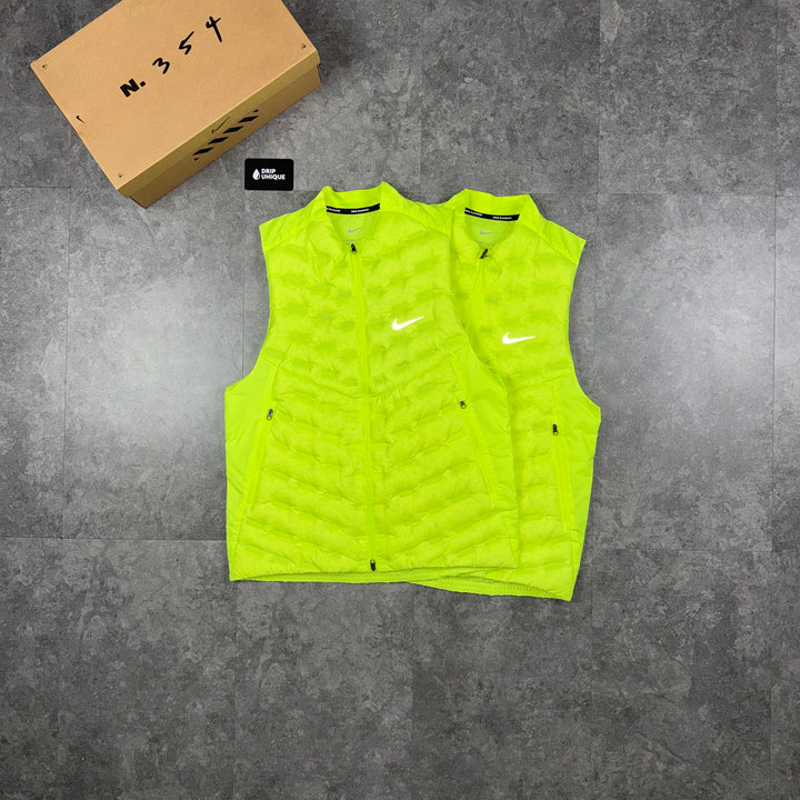 Nike Therma-Fit ADV Repel Gilet Neon, nike thermafit gilet, dripuniqueuk