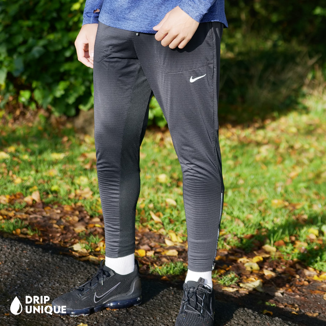 Nike Therma 1 4 Zip Royal Blue Black Phenom Pants Set dripuniqueuk
