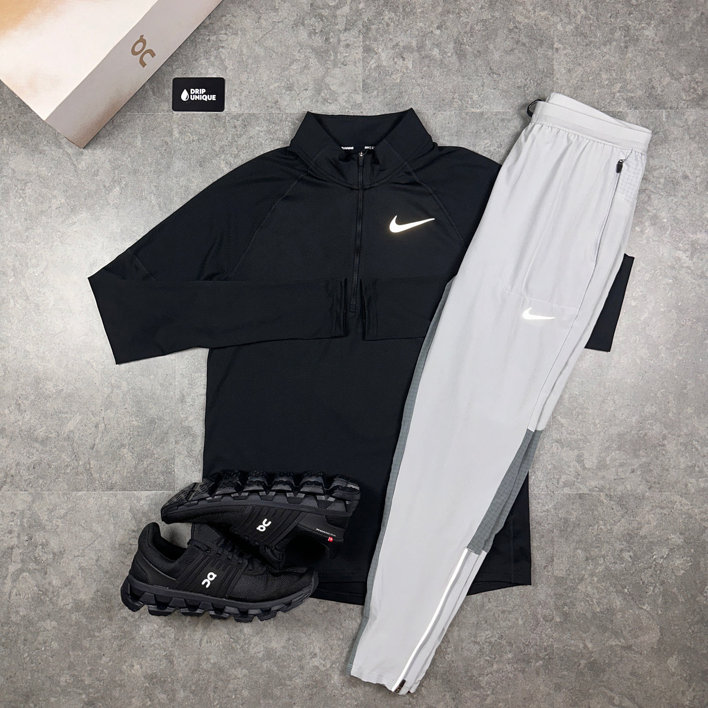 Nike Therma 1 4 Zip Top Black dripuniqueuk