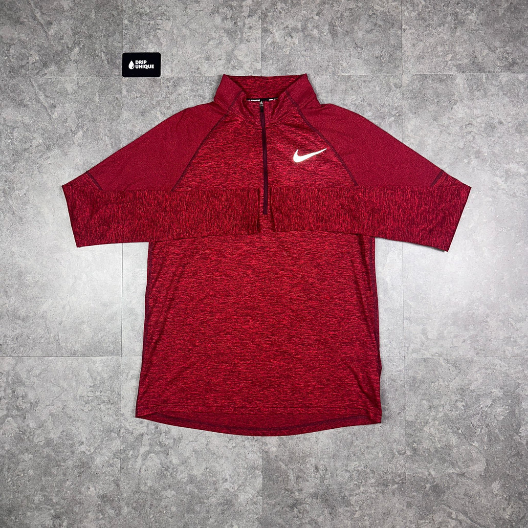 Nike Therma 1/4 Zip Top Sangria Red, Nike 1/4 Zips, dripuniqueuk