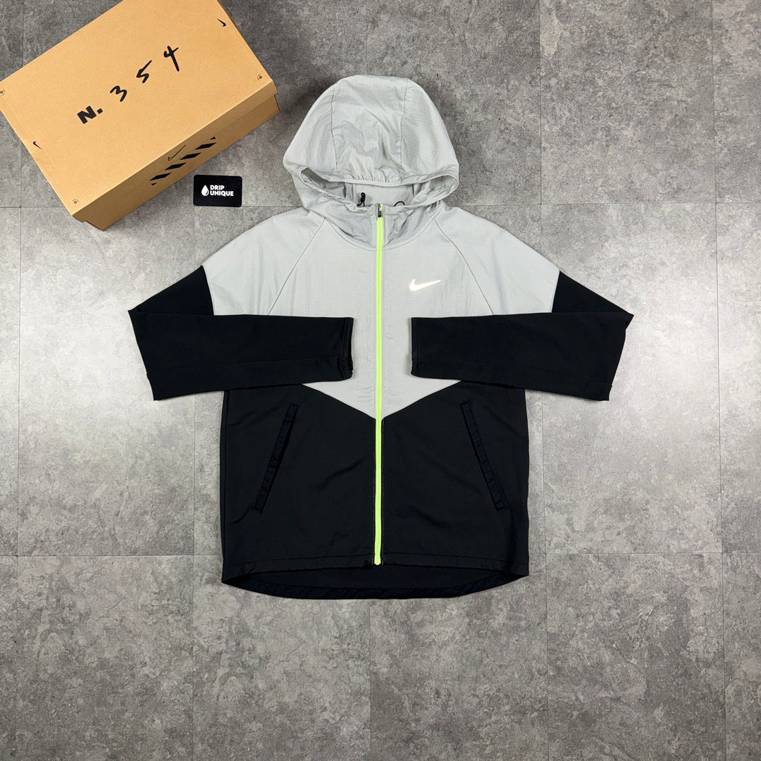 Nike Two Tone Repel Windrunner Jacket Neon, nike rare jacket, dripuniqueuk