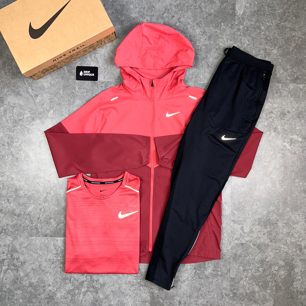Nike UV Windrunner Adobe Red & Phenom Bundle, Nike Sets, dripuniqueuk