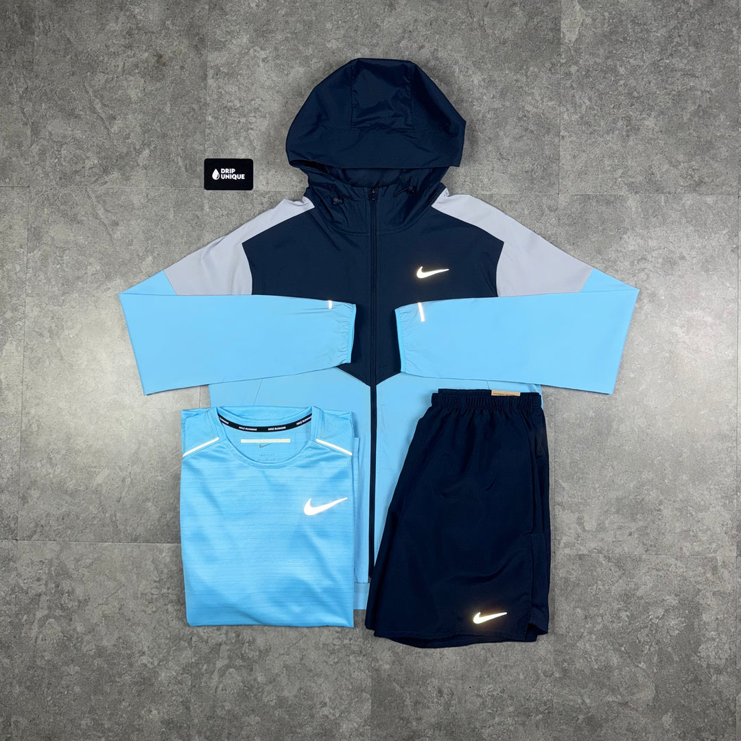 Nike UV Windrunner Aquarius Blue Bundle, Nike Sets, dripuniqueuk