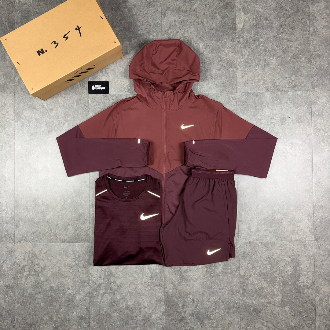 Nike UV Windrunner Burgundy Crush Bundle, nike set, dripuniqueuk
