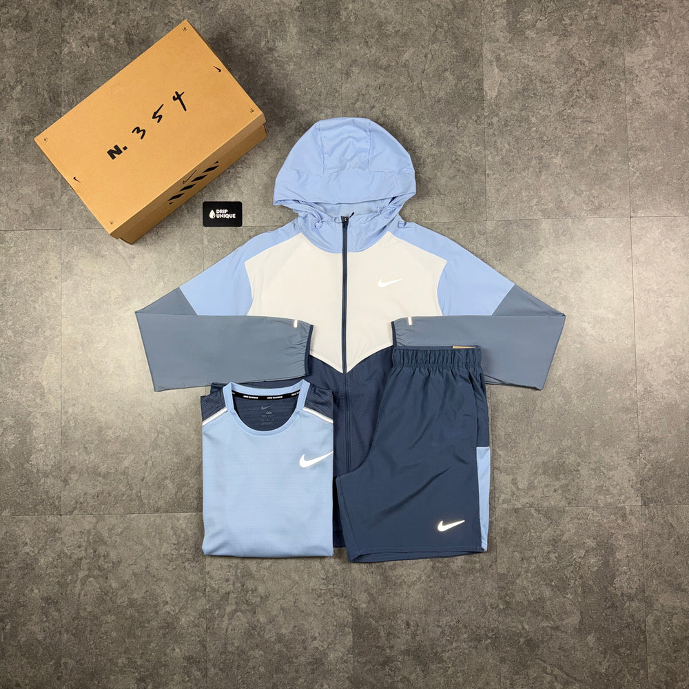 Nike UV Windrunner Diffused Blue Bundle, nike windrunner set, dripuniqueuk
