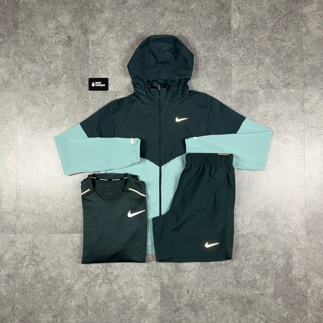 Nike UV Windrunner Forest Green Bundle, nike bundles, dripuniqueuk