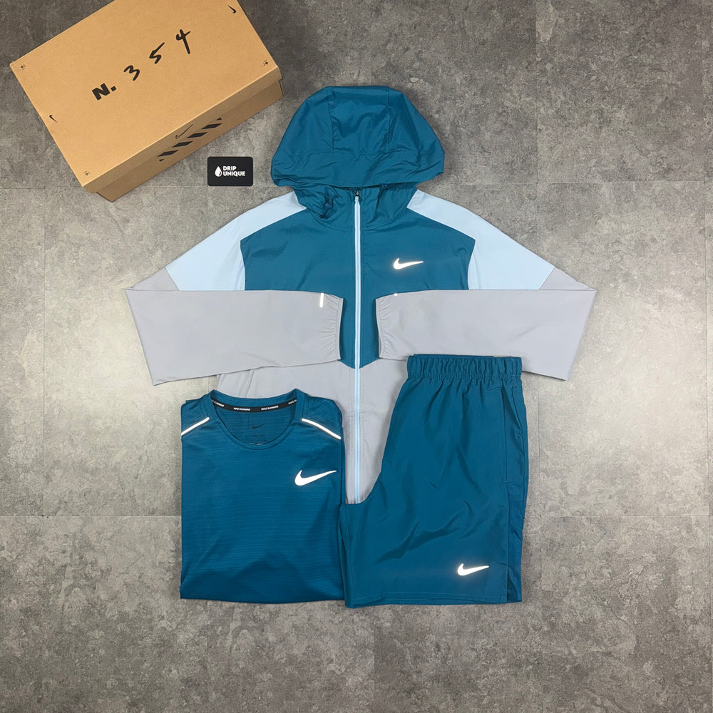 Nike UV Windrunner Green Abyss Bundle, Nike Sets, dripuniqueuk