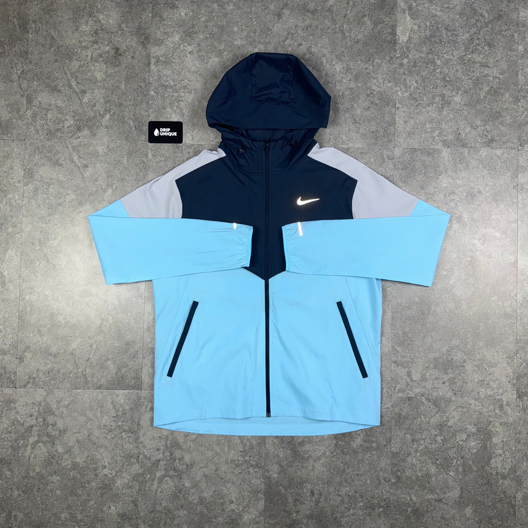 Nike UV Windrunner Jacket Aquarius Blue, Nike Windrunner Jacket, dripuniqueuk