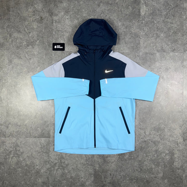 Nike UV Windrunner Jacket Aquarius Blue, Nike Windrunner Jacket, dripuniqueuk