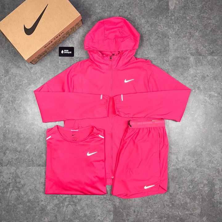 Nike UV Windrunner Jacket Aster Pink, Nike Windbreaker, dripuniqueuk