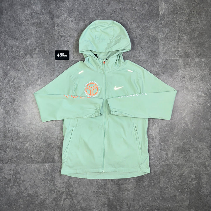 Nike UV Windrunner Jacket Chicago Finisher Mint, Nike Windbreaker, dripuniqueuk