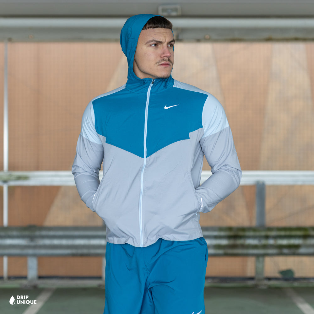 Nike UV Windrunner Jacket Green Abyss, NIKE windrunners, dripuniqueuk