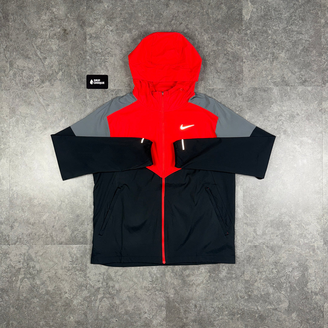 Nike UV Windrunner Jacket Light Crimson Red, Nike Windrunner Jacket, dripuniqueuk