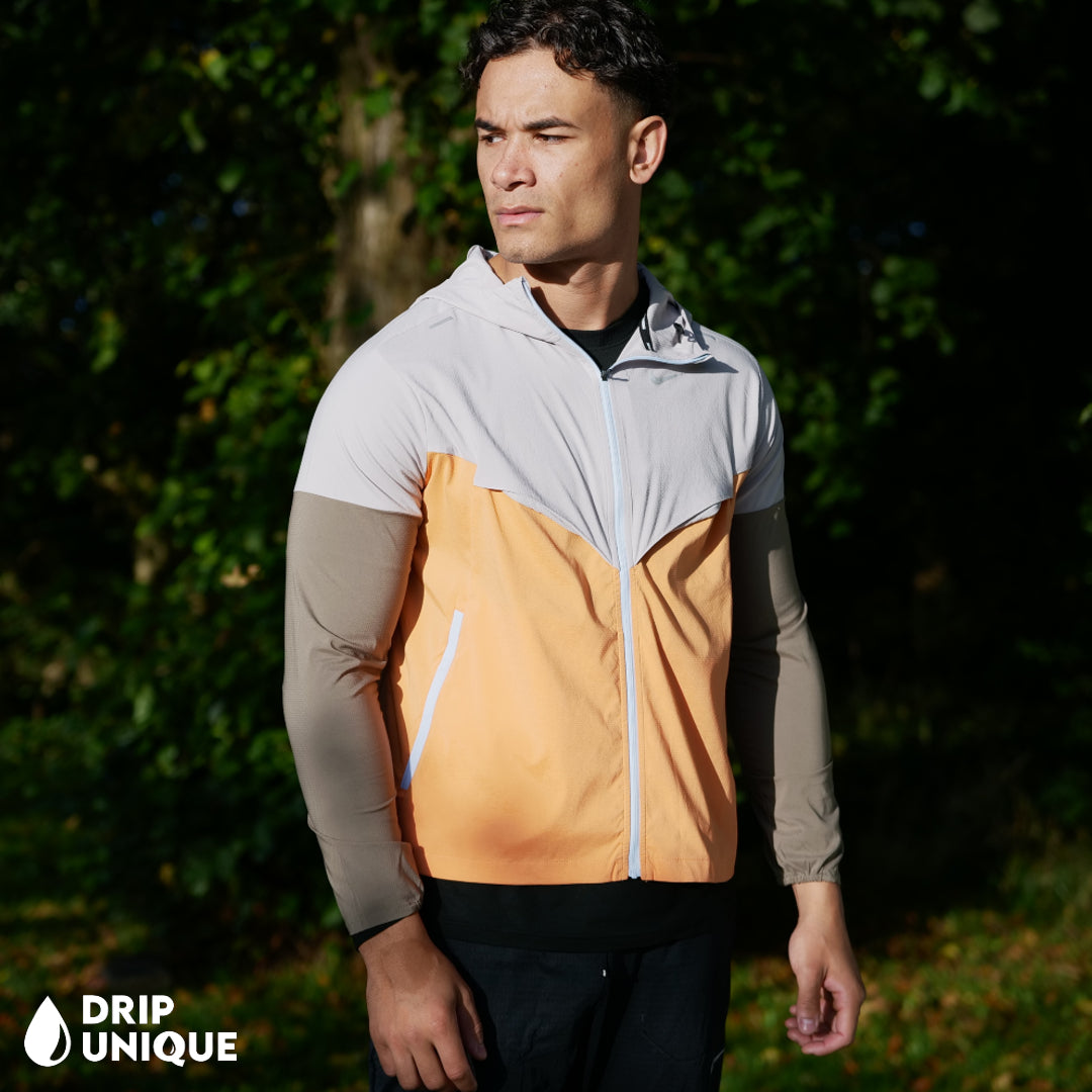 Nike windrunner orange deals