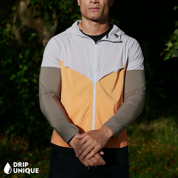 Nike UV Windrunner Jacket Orange / Cream, Nike Windrunner, dripuniqueuk