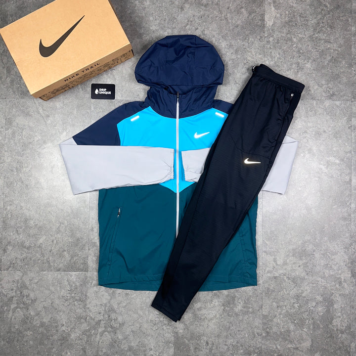 Nike UV Windrunner Jacket Petrol Blue, Nike Jacket, dripuniqueuk