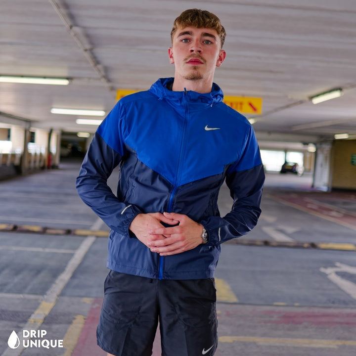 Nike UV Windrunner Jacket Royal Blue, Nike Jacket, dripuniqueuk