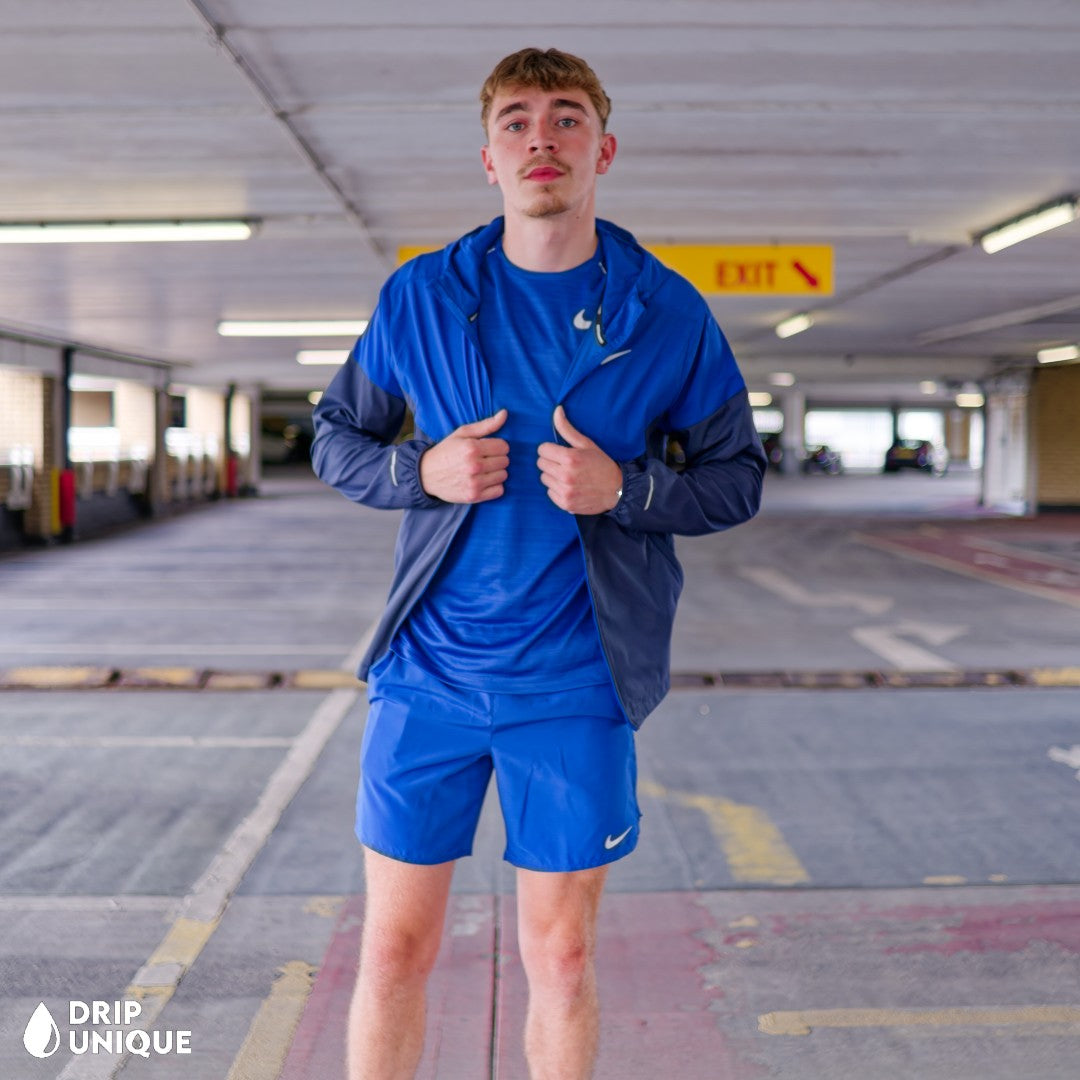 nike tracksuit shorts set