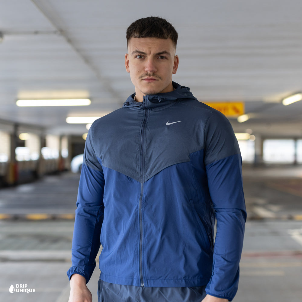 Nike UV Windrunner Jacket Thunder Blue, nike windrunner dripuniqueuk