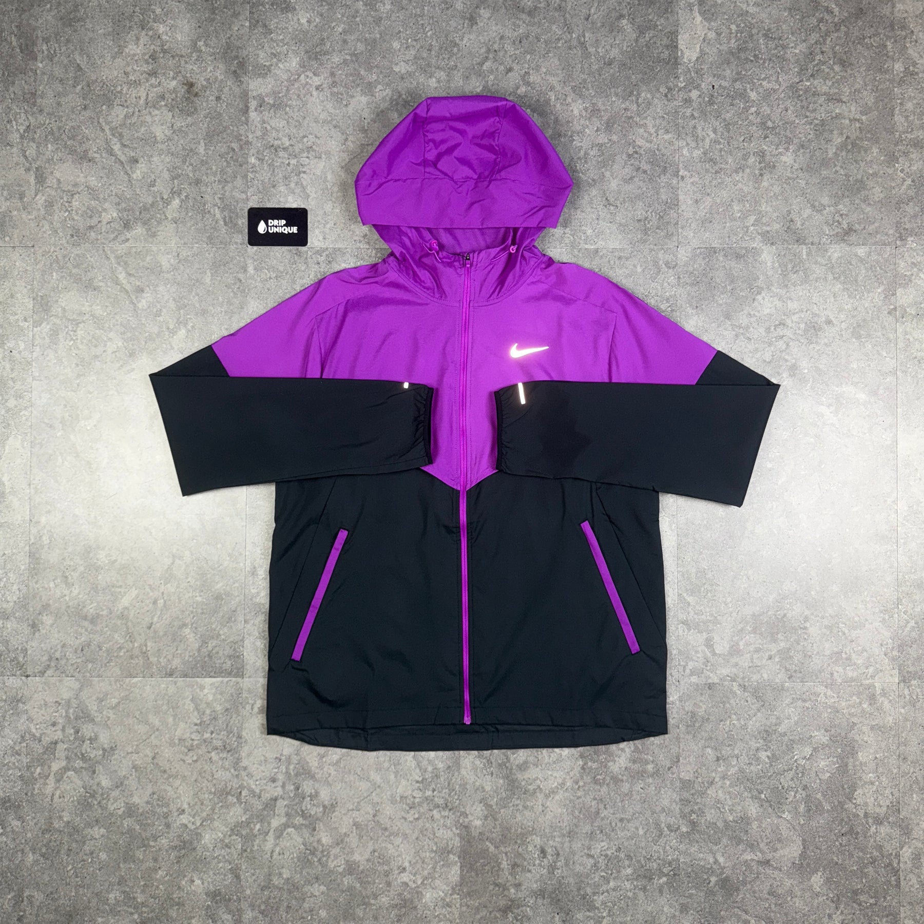 purple nike windbreaker jacket